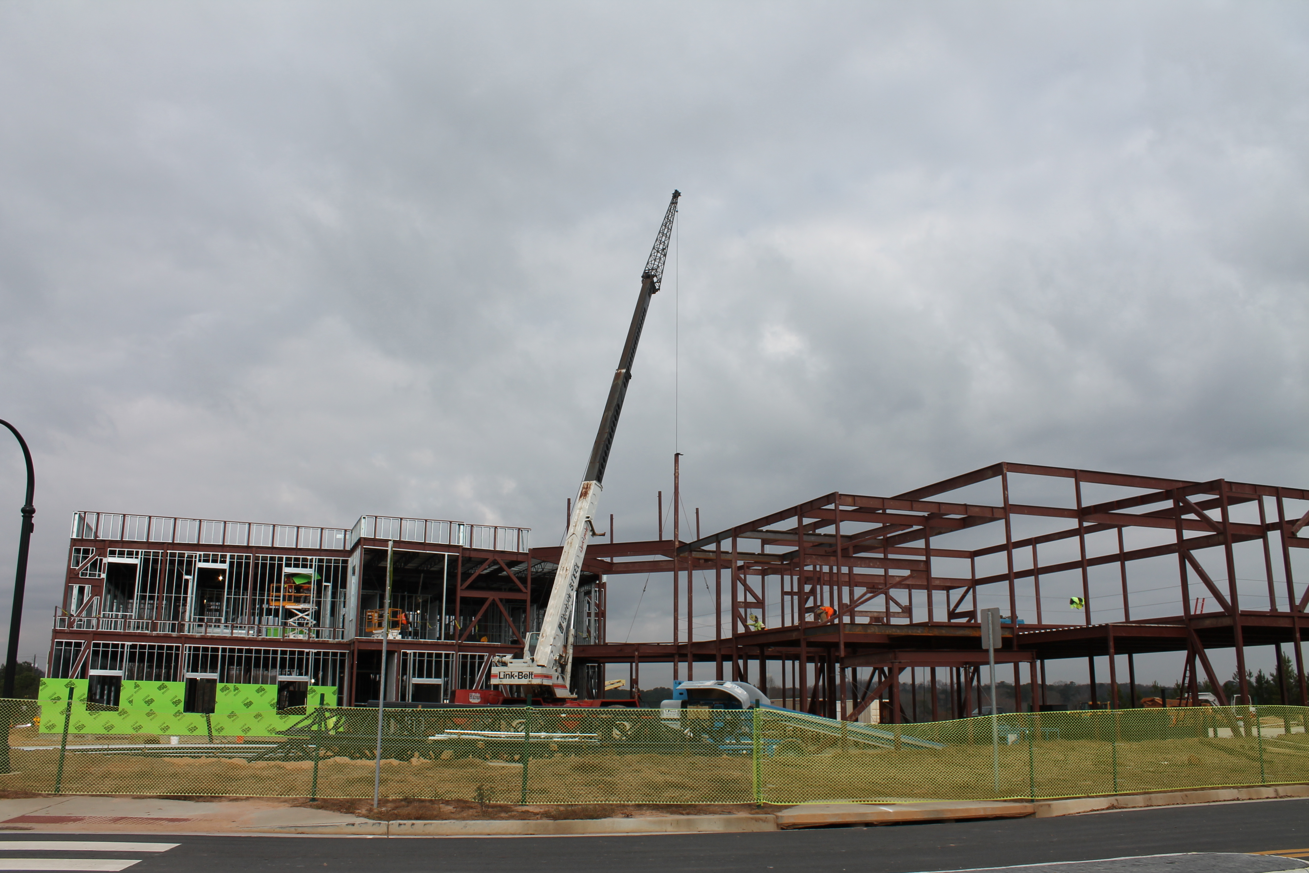 City Hall/Library Construction Dec. 9, 2015