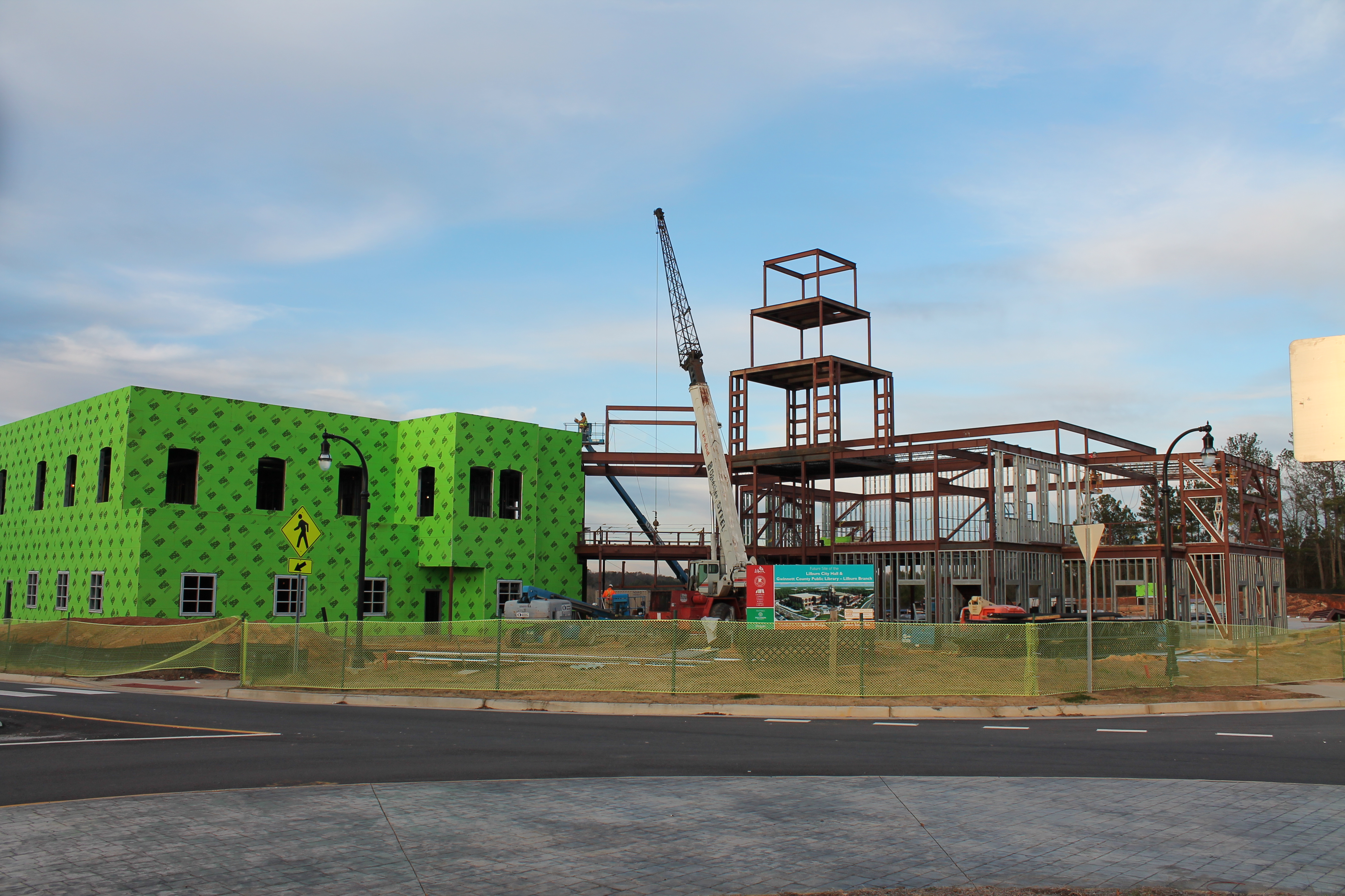 City Hall and Library Construction January 6, 2016